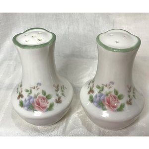 Epoch Morning Rose salt and pepper shakers